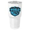 Sublimatable Polar Camel 30 oz. White Vacuum Insulated Tumbler w/Lid-bsai Thumbnail