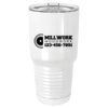 Sublimatable Polar Camel 30 oz. White Vacuum Insulated Tumbler w/Lid-bsai Thumbnail