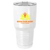 Sublimatable Polar Camel 30 oz. White Vacuum Insulated Tumbler w/Lid-bsai Thumbnail