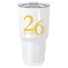 Sublimatable Polar Camel 30 oz. White Vacuum Insulated Tumbler w/Lid-bsai Thumbnail