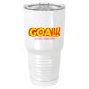 Sublimatable Polar Camel 30 oz. White Vacuum Insulated Tumbler w/Lid-bsai Thumbnail