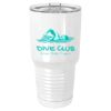 Sublimatable Polar Camel 30 oz. White Vacuum Insulated Tumbler w/Lid-bsai Thumbnail