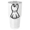 Sublimatable Polar Camel 30 oz. White Vacuum Insulated Tumbler w/Lid-bsai Thumbnail