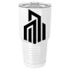 Sublimatable Polar Camel 30 oz. White Vacuum Insulated Tumbler w/Lid-bsai Thumbnail