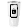 Sublimatable Polar Camel 30 oz. White Vacuum Insulated Tumbler w/Lid-bsai Thumbnail