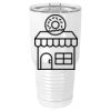Sublimatable Polar Camel 30 oz. White Vacuum Insulated Tumbler w/Lid-bsai Thumbnail