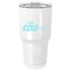 Sublimatable Polar Camel 30 oz. White Vacuum Insulated Tumbler w/Lid-bsai Thumbnail