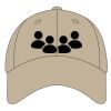 Brushed Twill Low Profile Cap Thumbnail