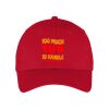 Six Panel Twill Cap Thumbnail